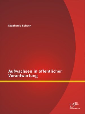 cover image of Aufwachsen in öffentlicher Verantwortung